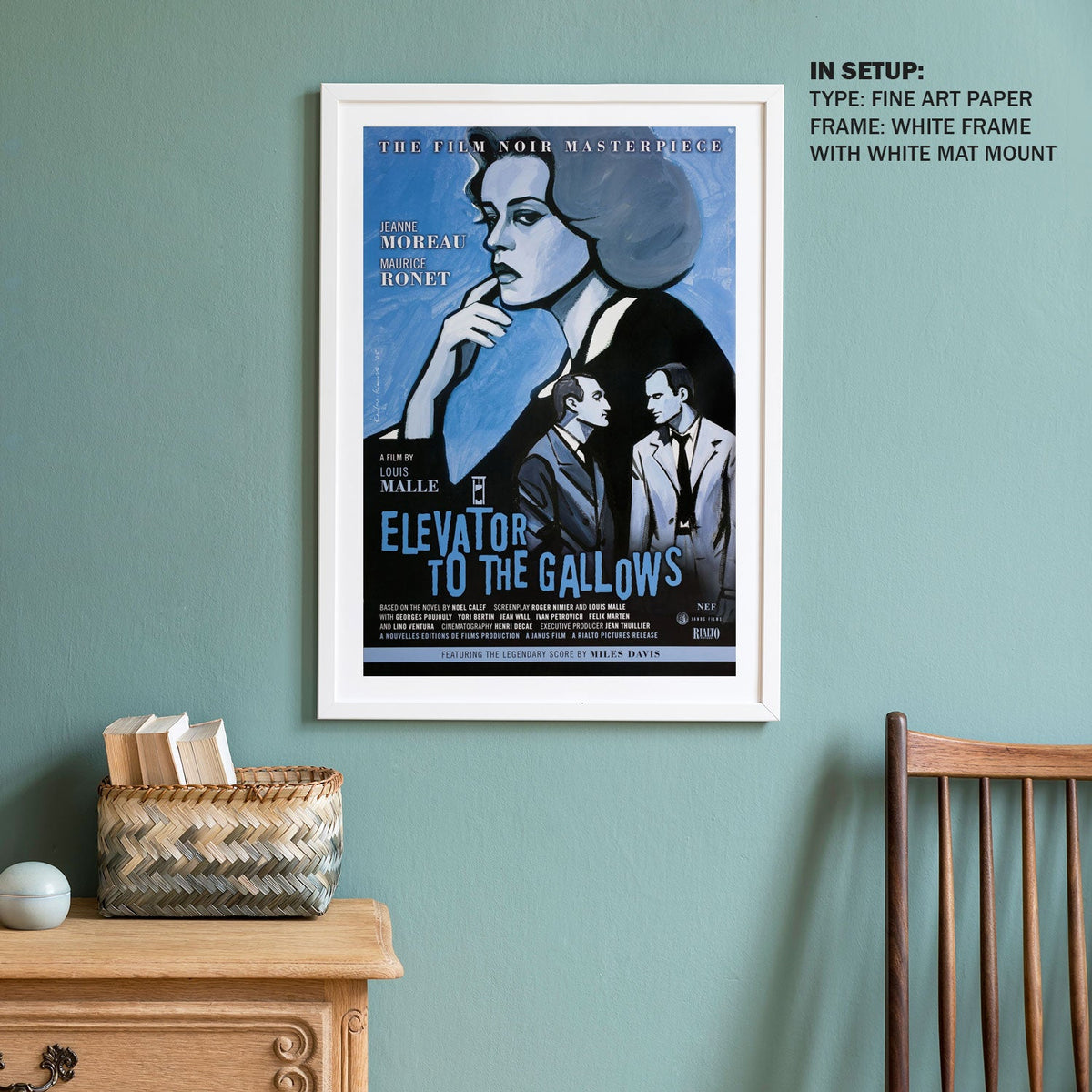 Elevator to the Gallows Movie Poster