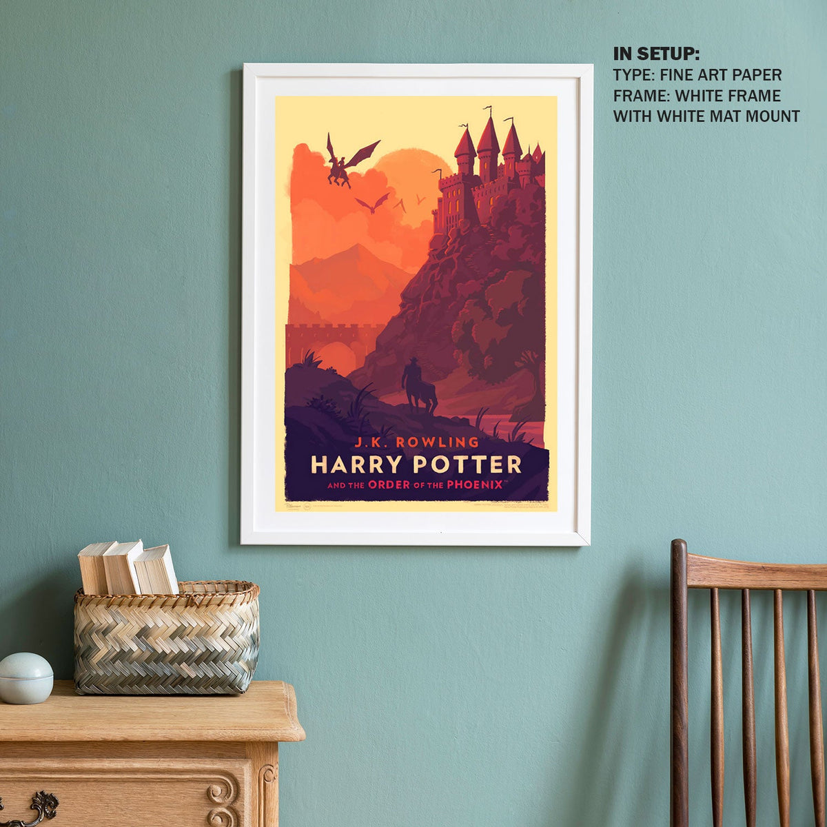 Harry Potter and the Order of the Phoenix (2007) Movie Poster Art