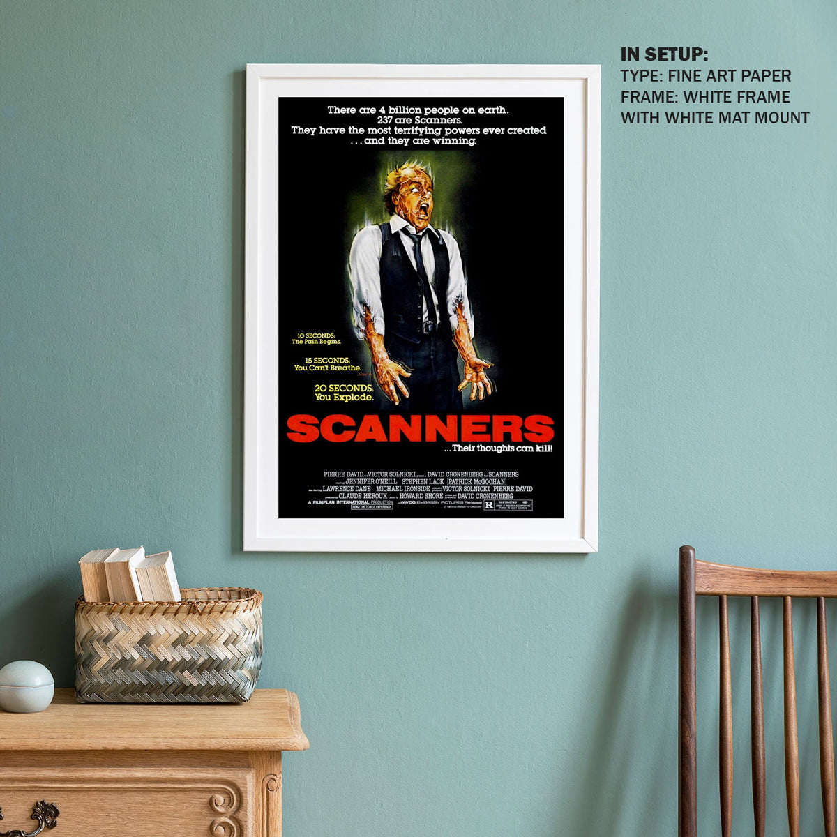 Scanners Movie Poster
