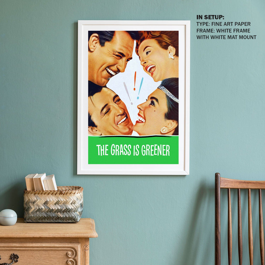 The Grass Is Greener (1960) Movie Poster: Buy Hollywood & Famous Movie ...