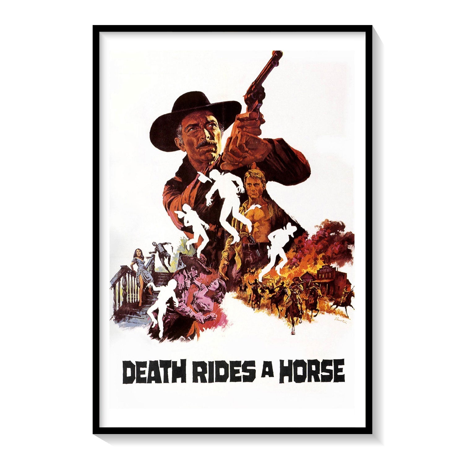 Death rides a horse Old Movie Poster: Buy Movie Posters Online ...