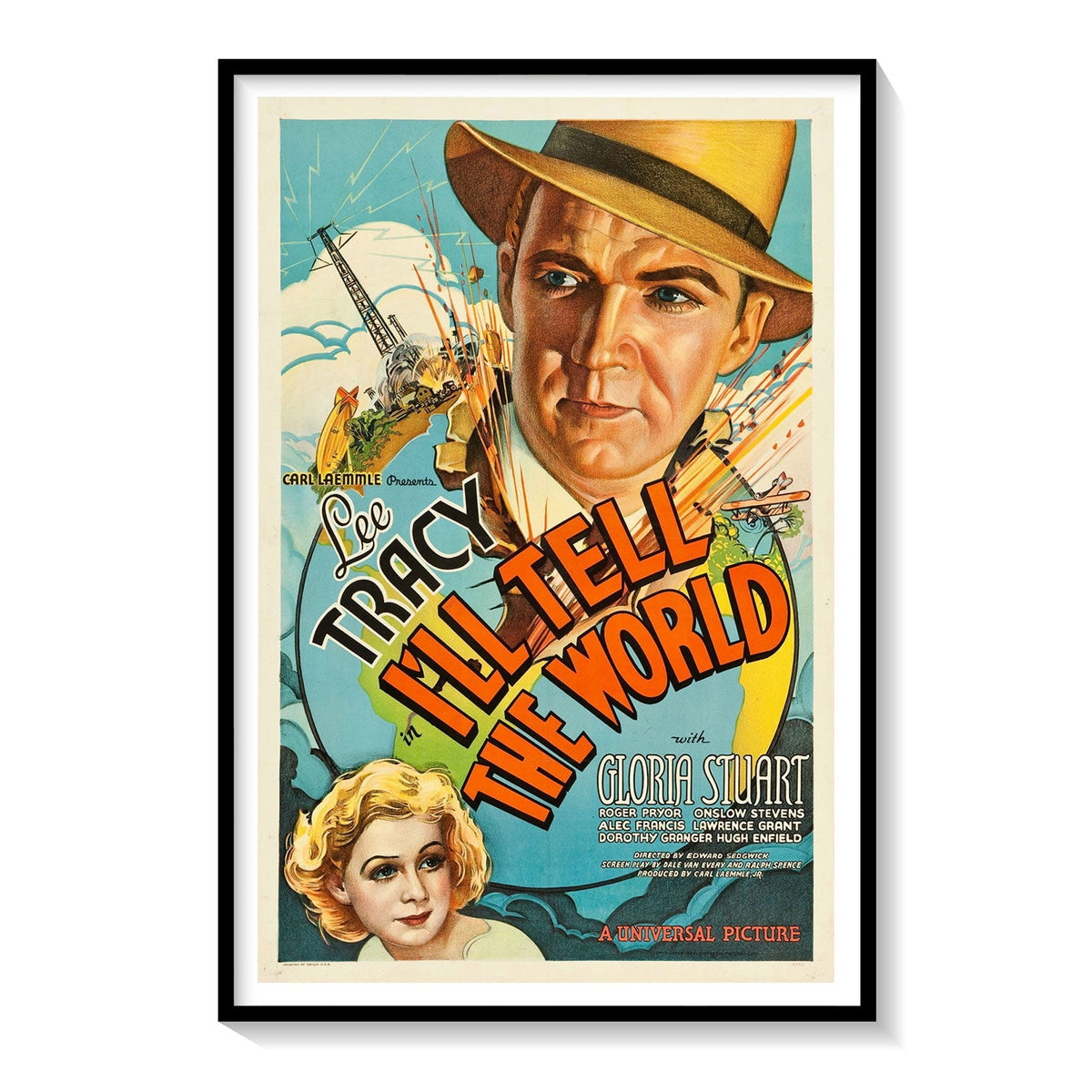 I'll tell the world Old Movie Poster Buy Movie Posters Online
