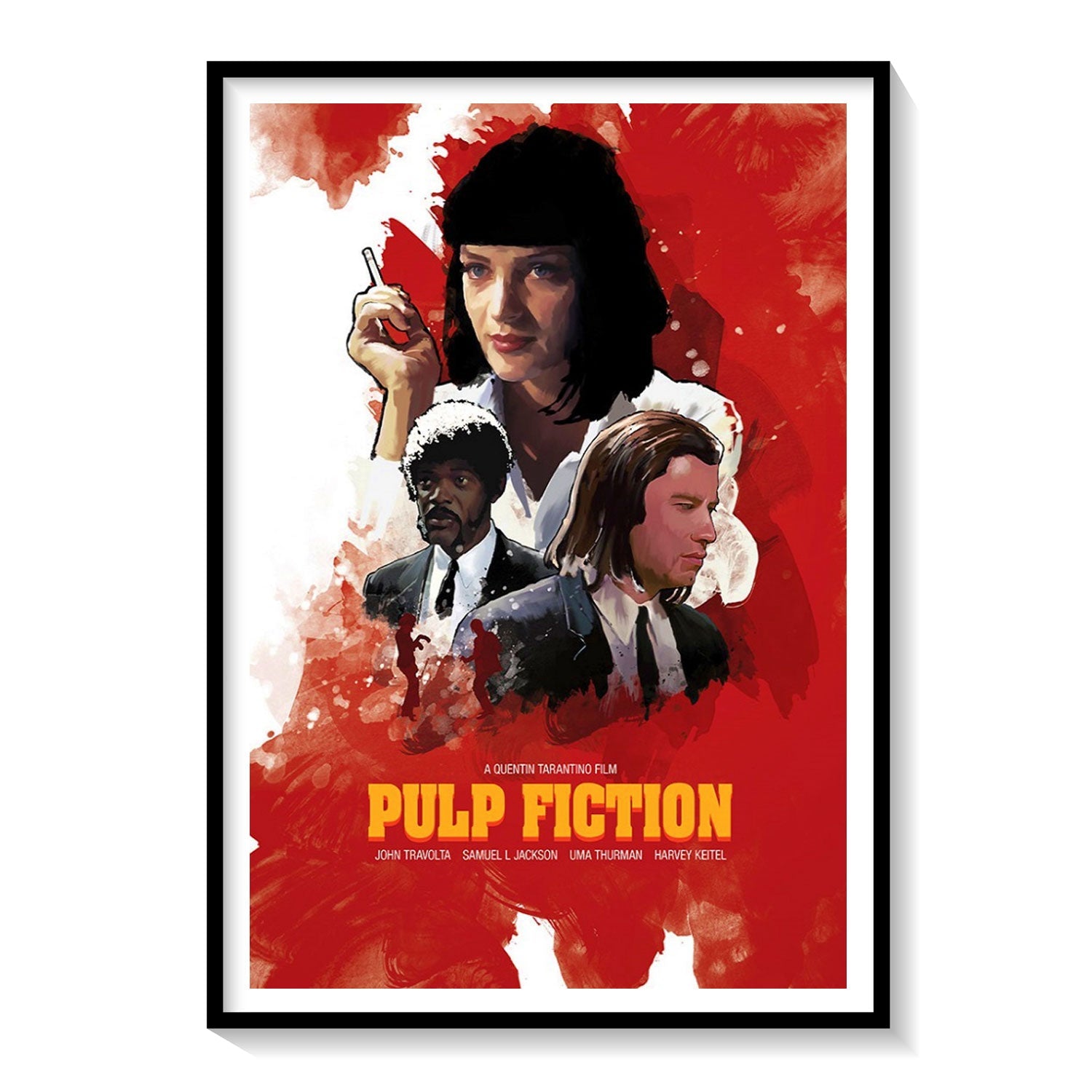 Pulp Fiction (1994) Movie Poster: Buy Hollywood & Famous Movie
