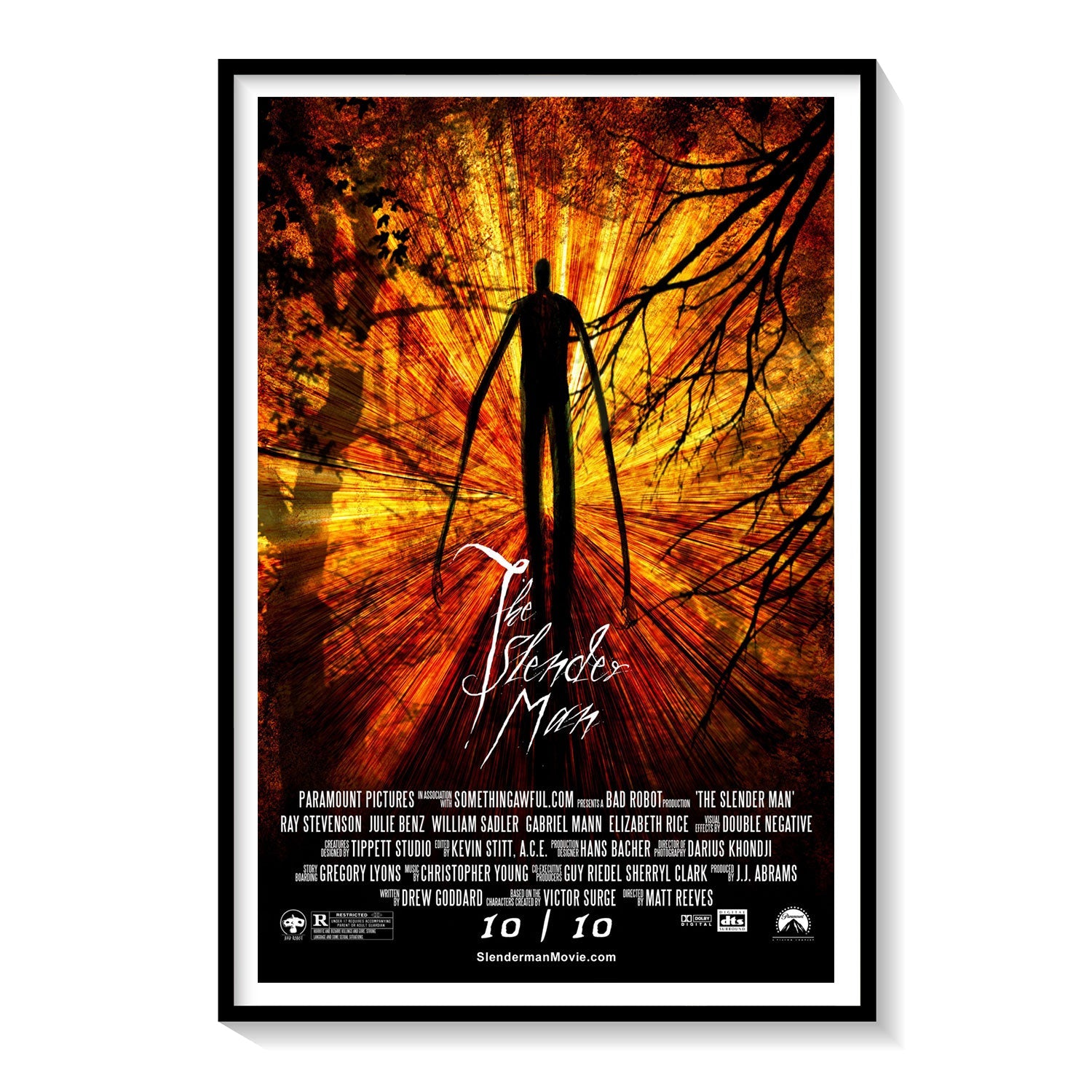 slender man movie poster