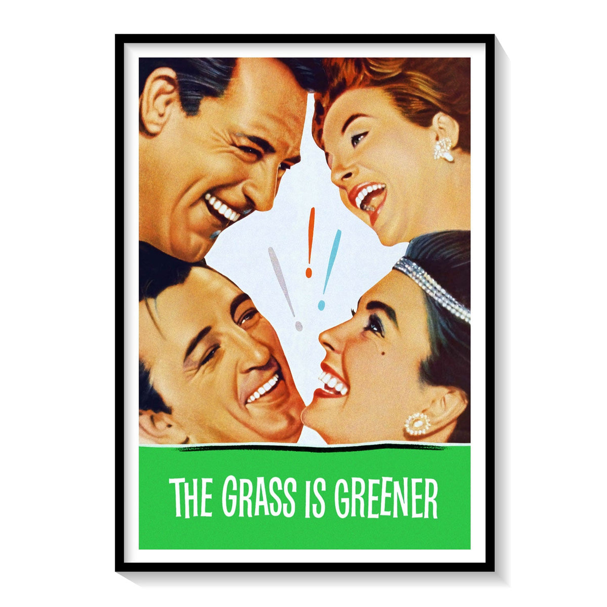 The Grass Is Greener (1960) Movie Poster: Buy Hollywood & Famous Movie ...