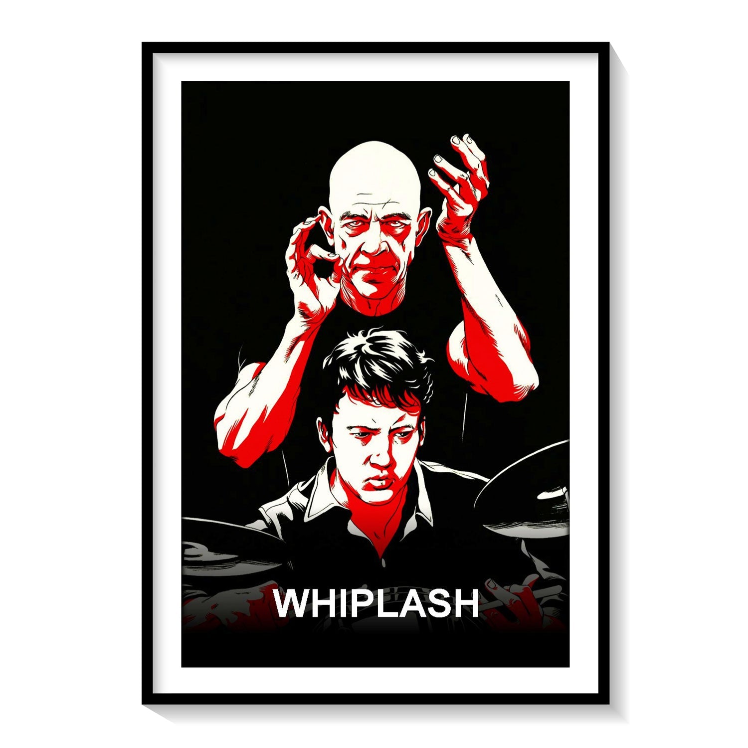 Whiplash (2014) Movie Poster Art