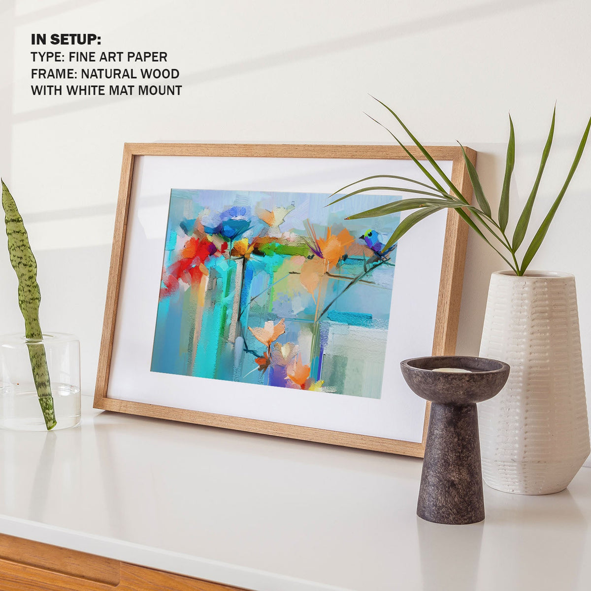 Abstract Floral Painting