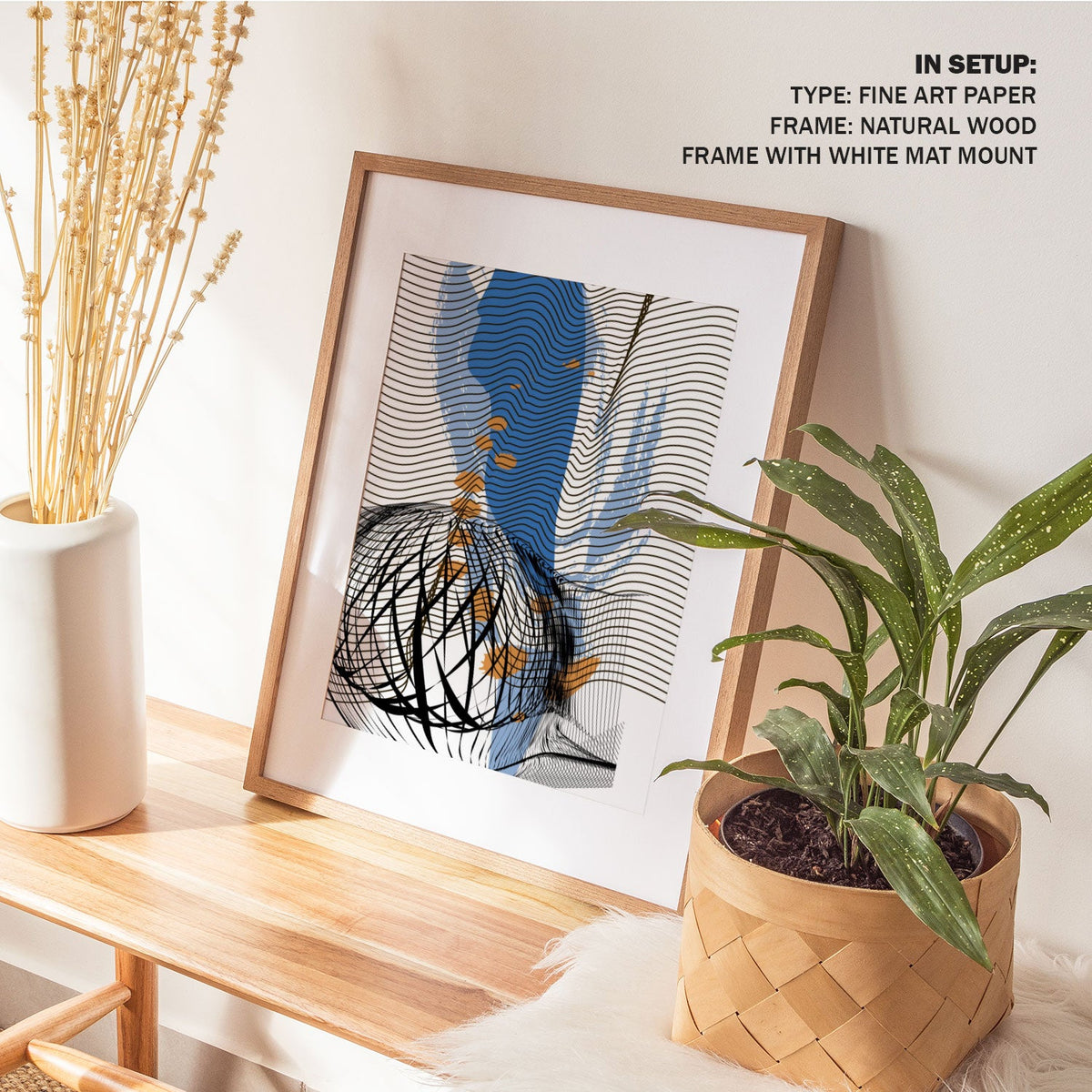 Abstract Minimal Art Painting