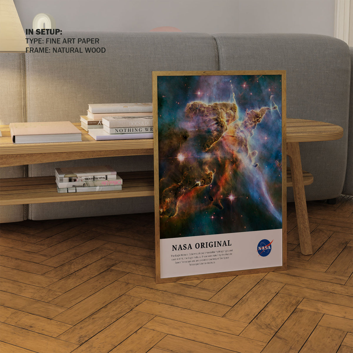 Eagle Nebula, NASA Art Posters