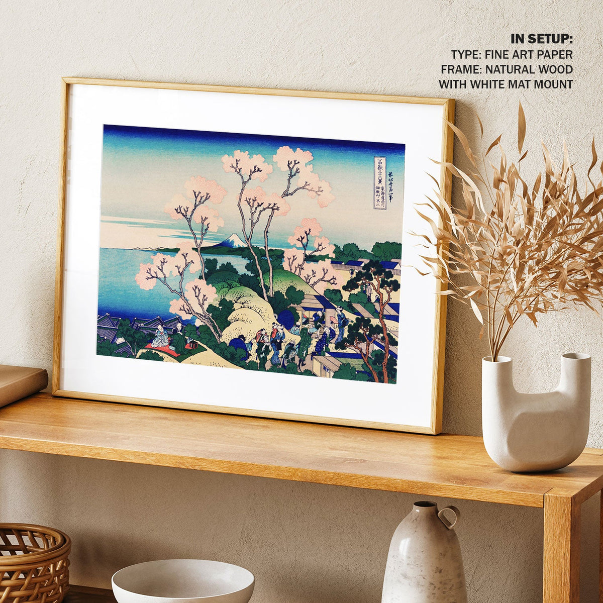 Goten-Yama Hill Shinagawa on the Tokaido, Japanese Art Painting