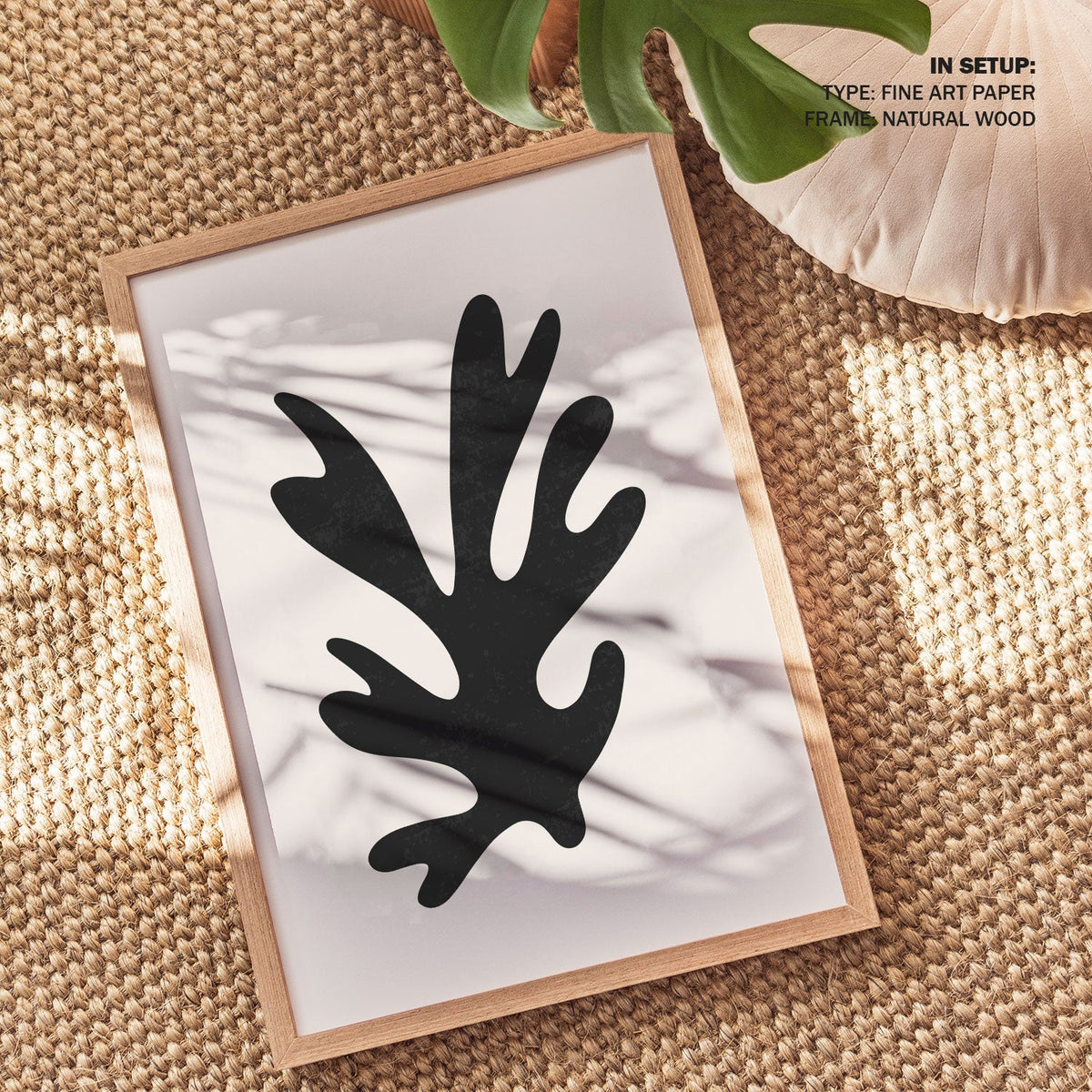 Henri Matisse Style II, Minimalist Art Painting