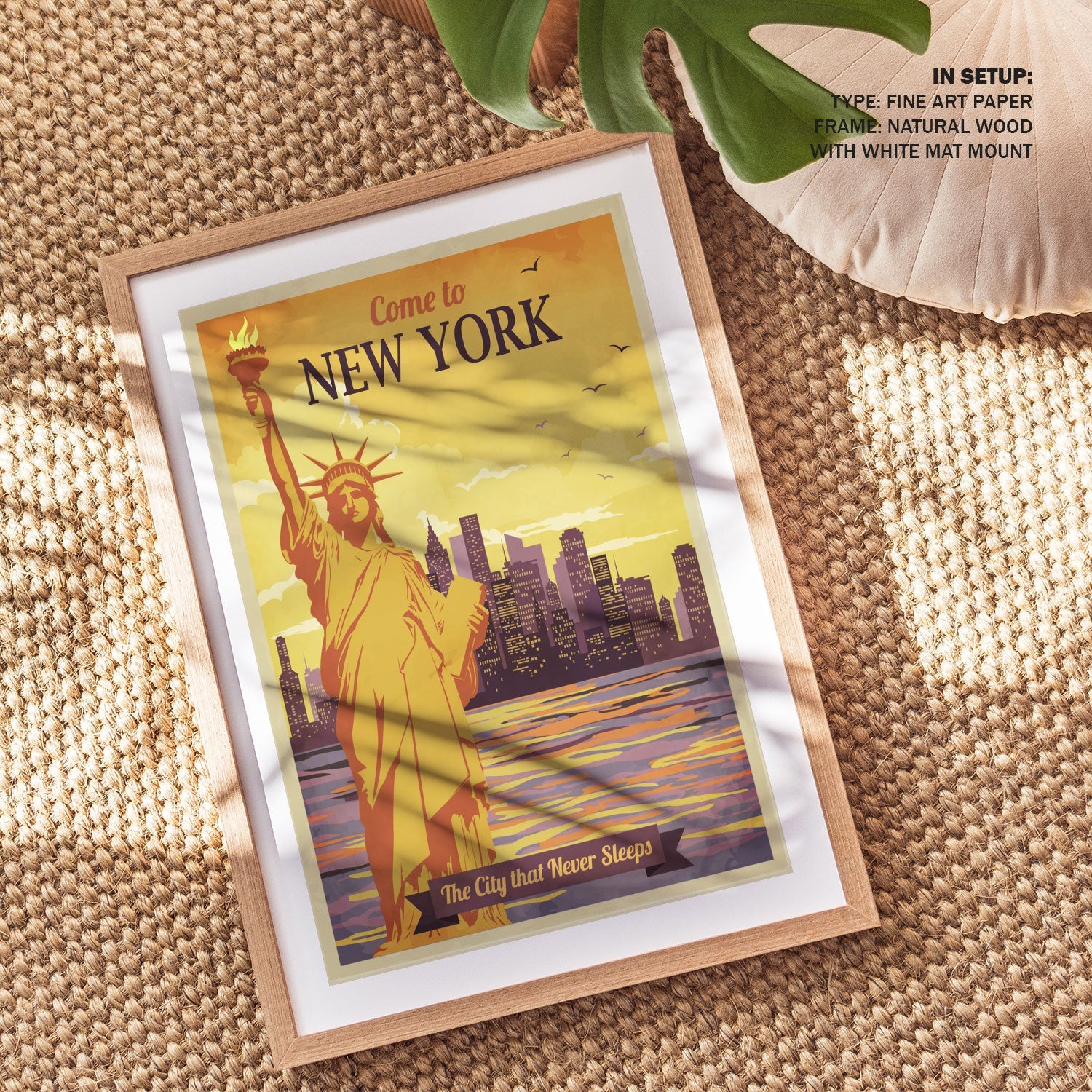 Buy Travel to New York Poster Vintage Travel Poster Art & Prints Online ...