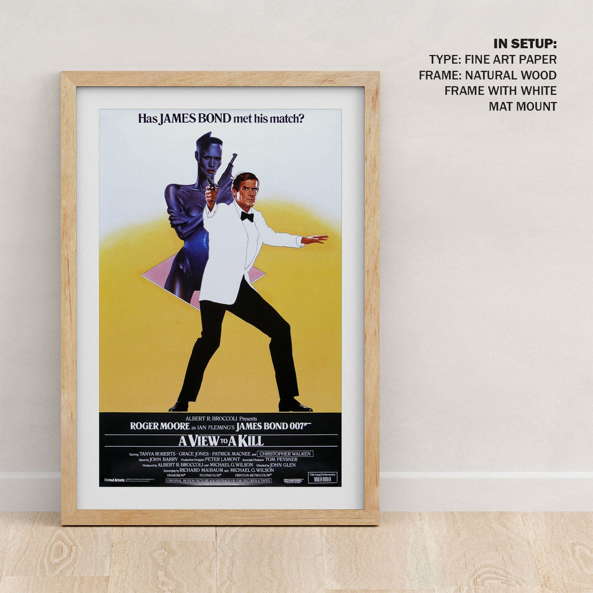 James Bond Movie Poster