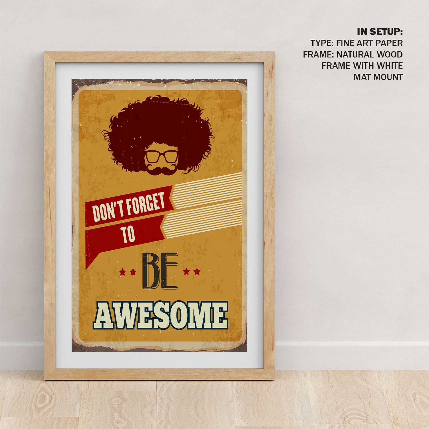 Buy Be Awesome Motivational Posters Online India at Best Price ...