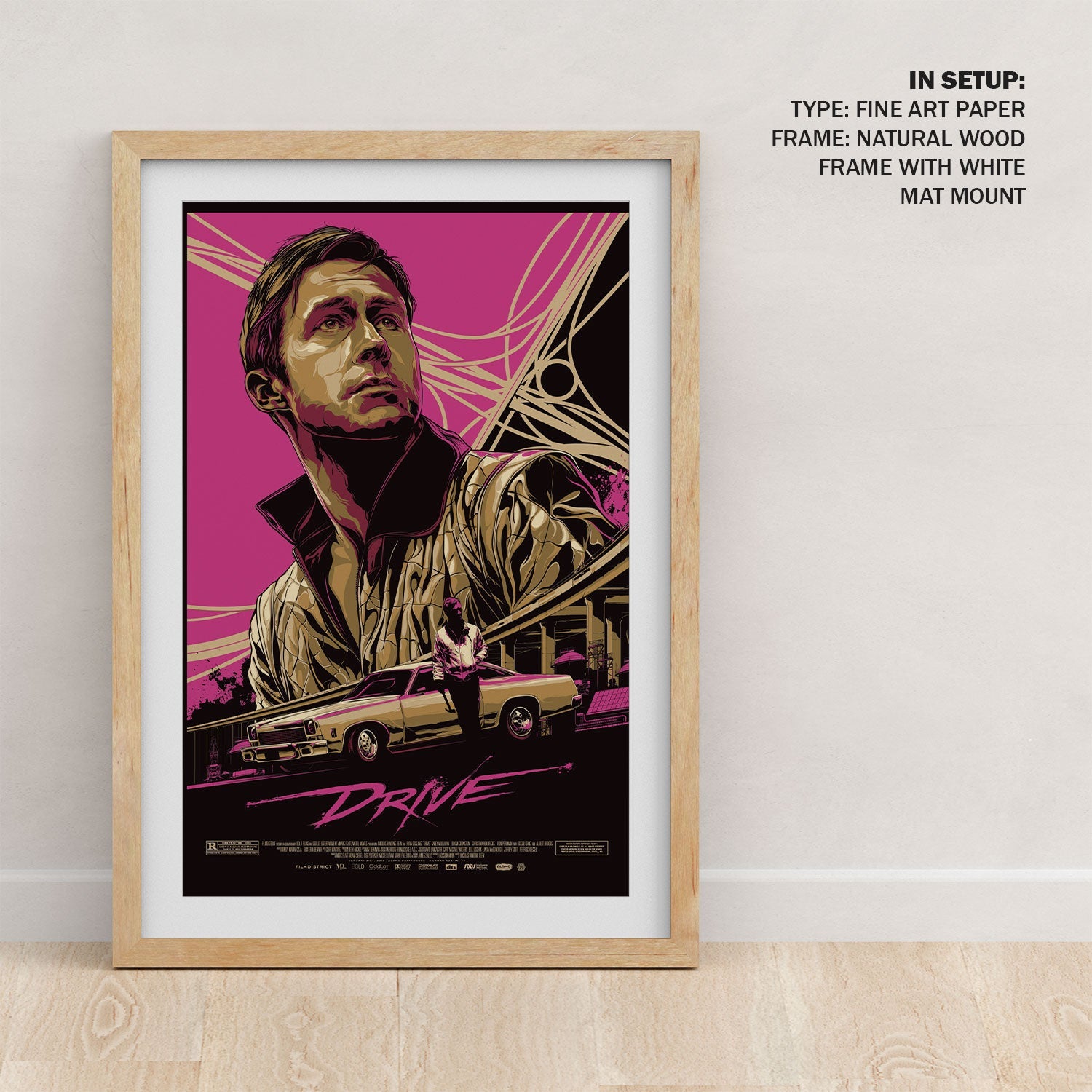 Drive Movie Poster Art Drive Movie Poster For Bedroom Aesthetic