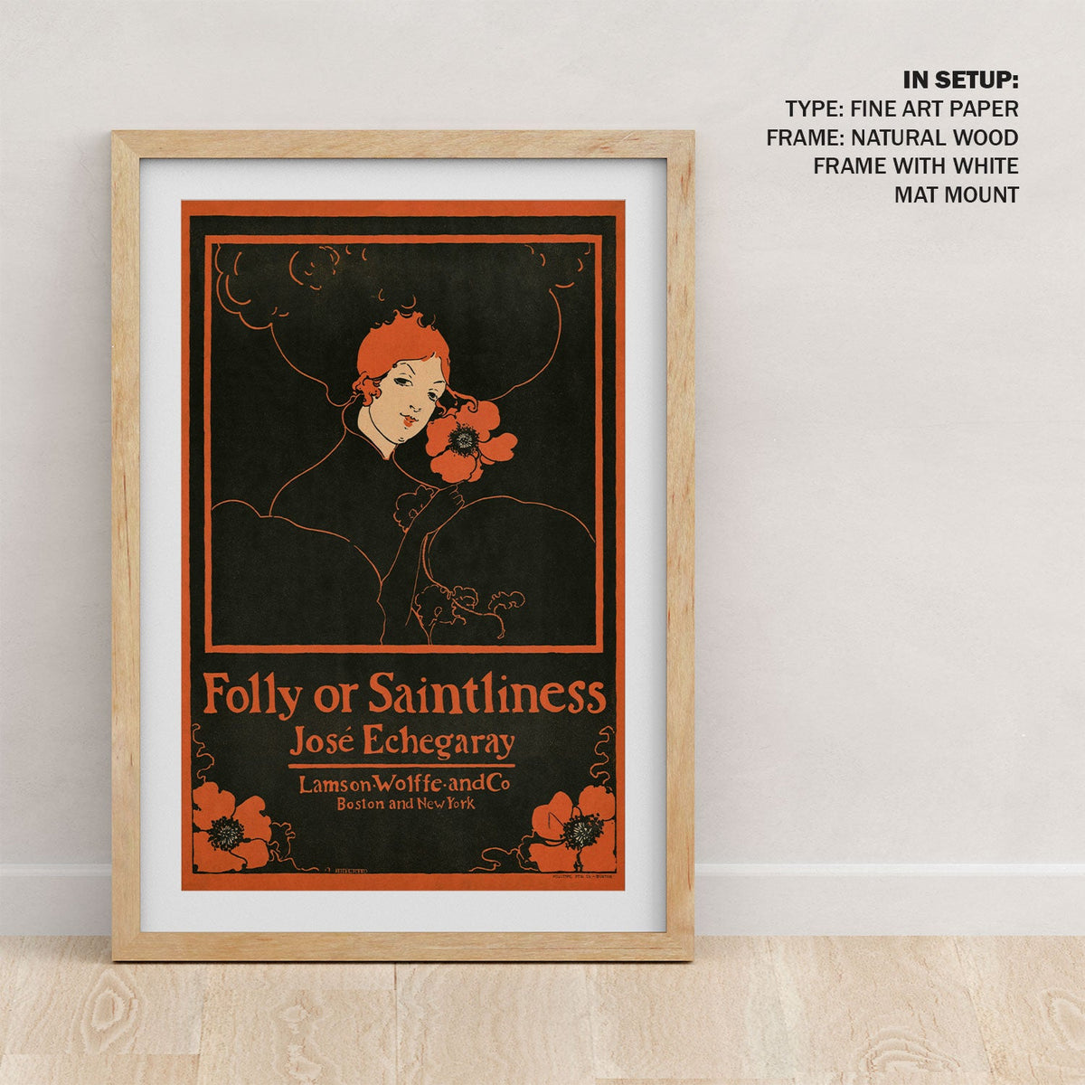 Folly or Saintliness Art Nouveau