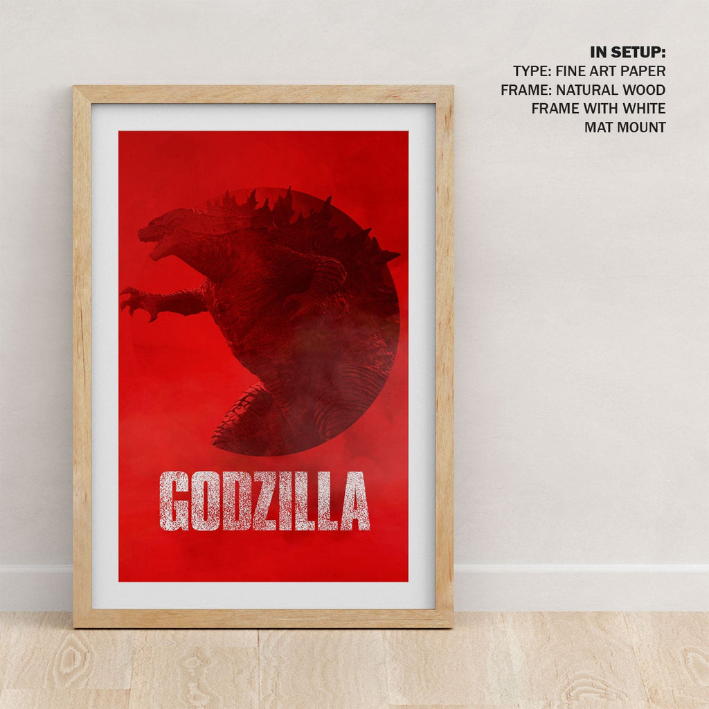 Godzilla (2014) Movie Poster 1: Buy Hollywood & Famous Movie Posters ...