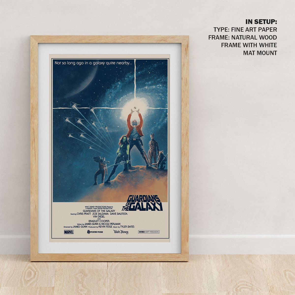 Guardians of the Galaxy (2014) Movie Poster Art