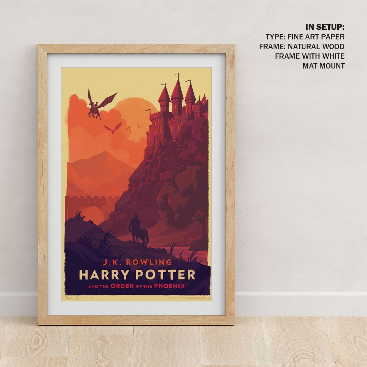 Harry Potter and the Order of the Phoenix (2007) Movie Poster Art