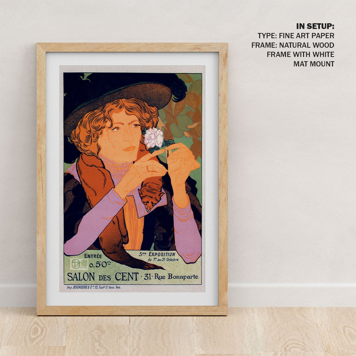 Poster for the Salon Art Nouveau