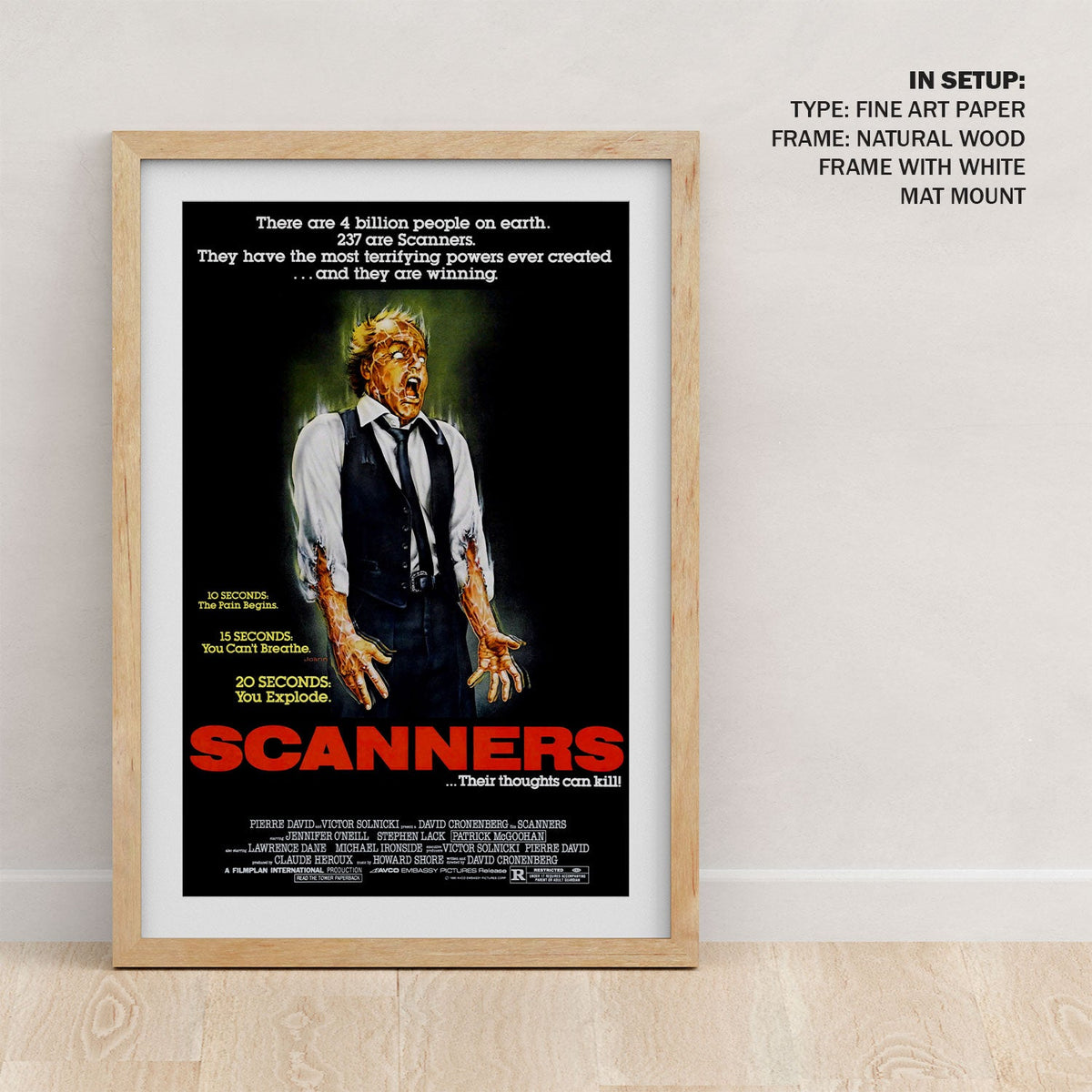 Scanners Movie Poster