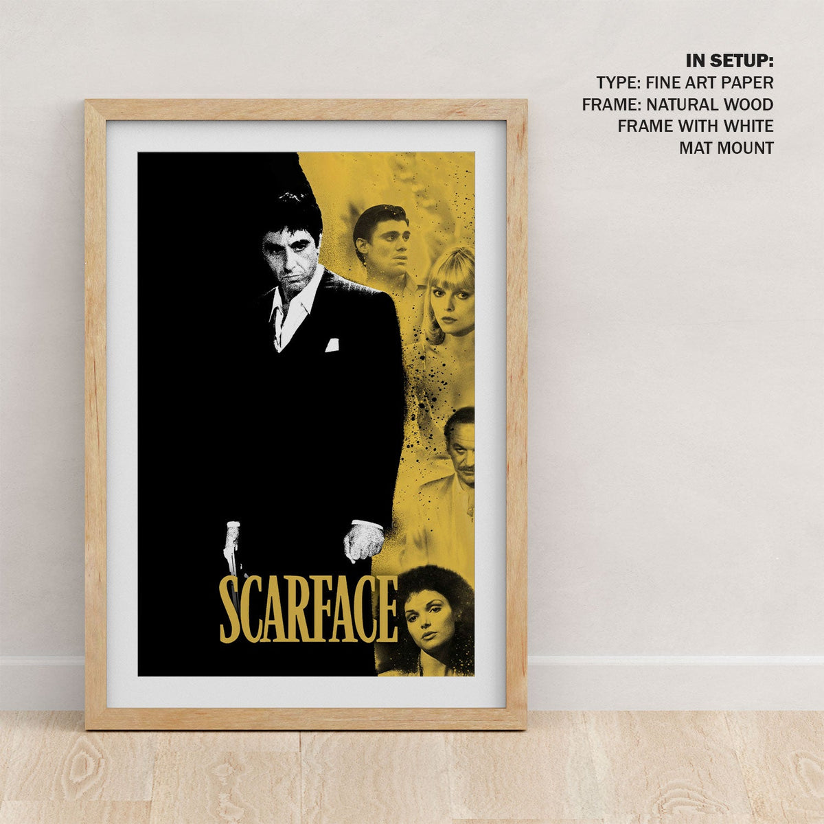 Scarface (1983) Movie Poster Art 1