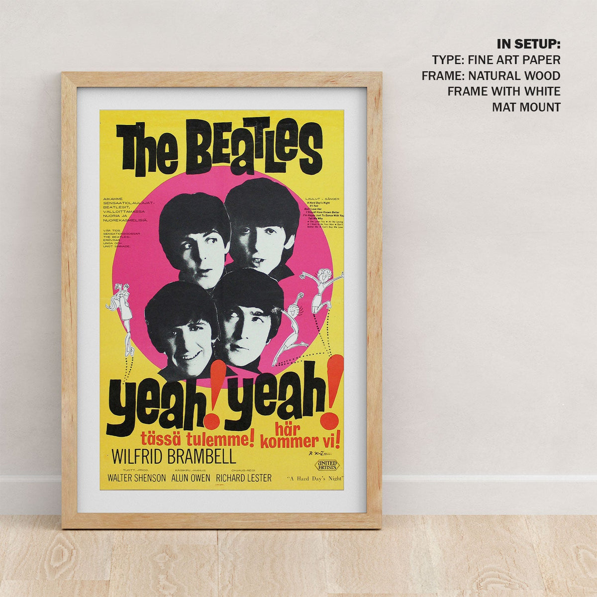 The Beatles Movie Poster