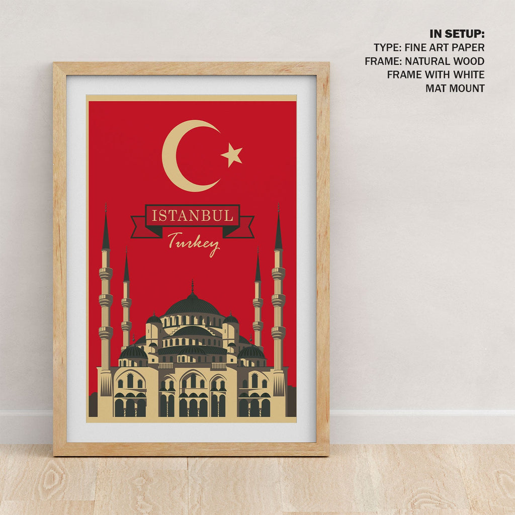 Buy Turkey Travel Poster Art & Prints Online India at Best Price ...