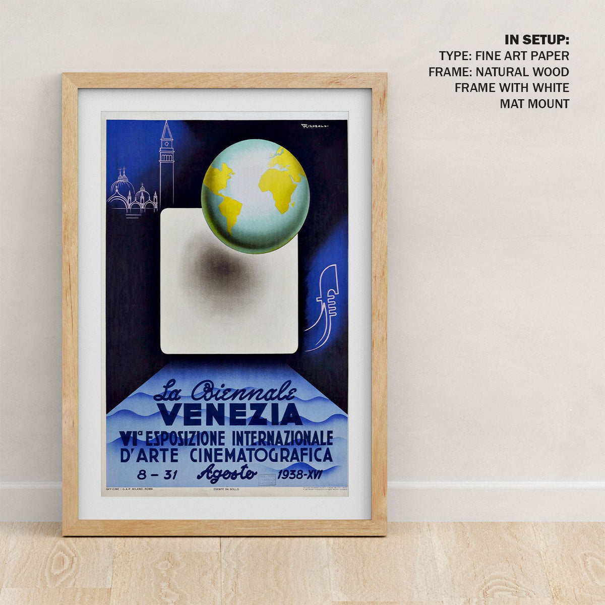 Venezia Travel Poster