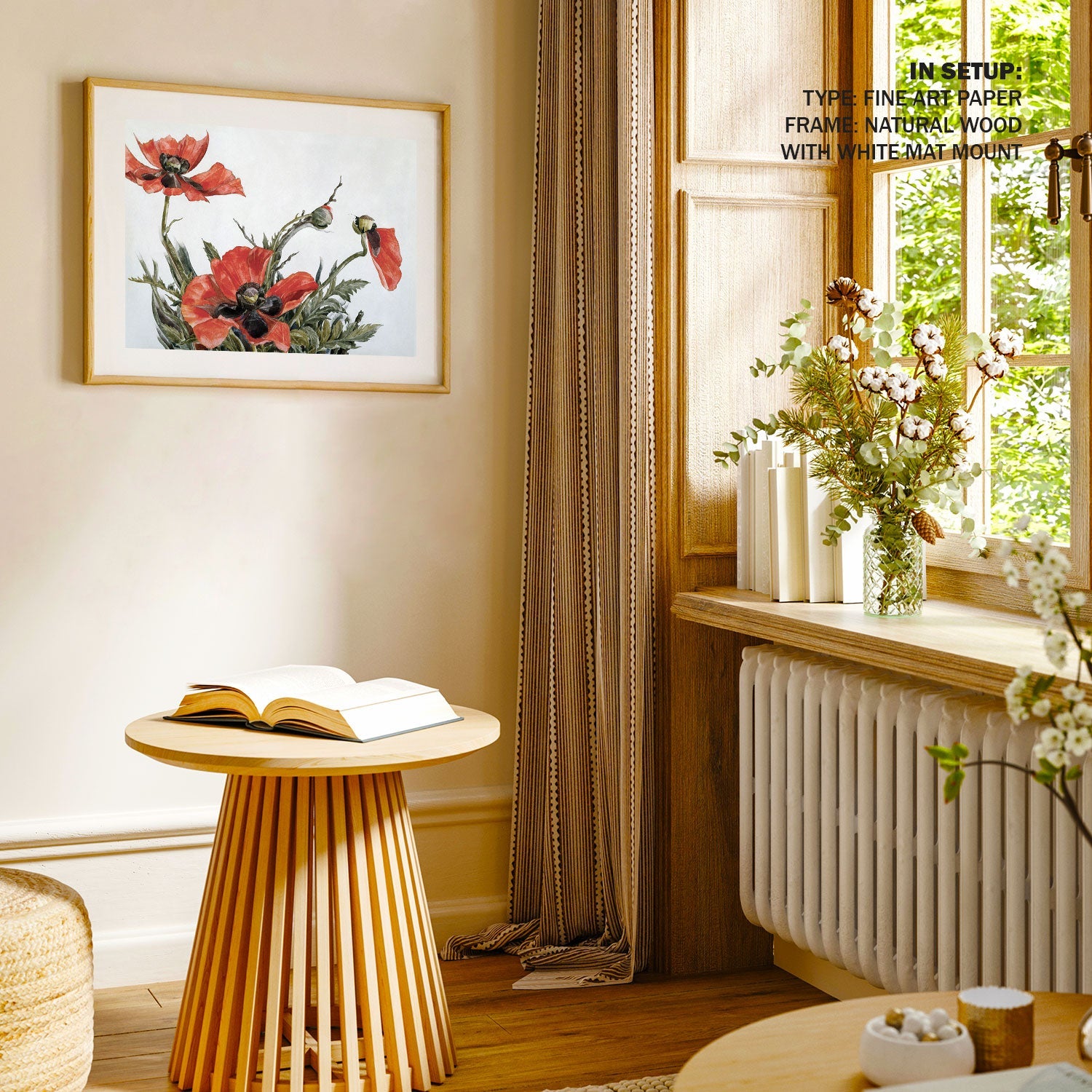 Red Poppies: Buy Flower Paintings & Botanical Art Online – Dessine Art