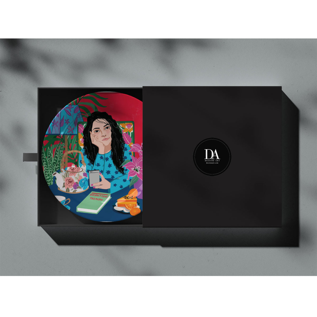 Sunday Evenings, Decor Art Plates