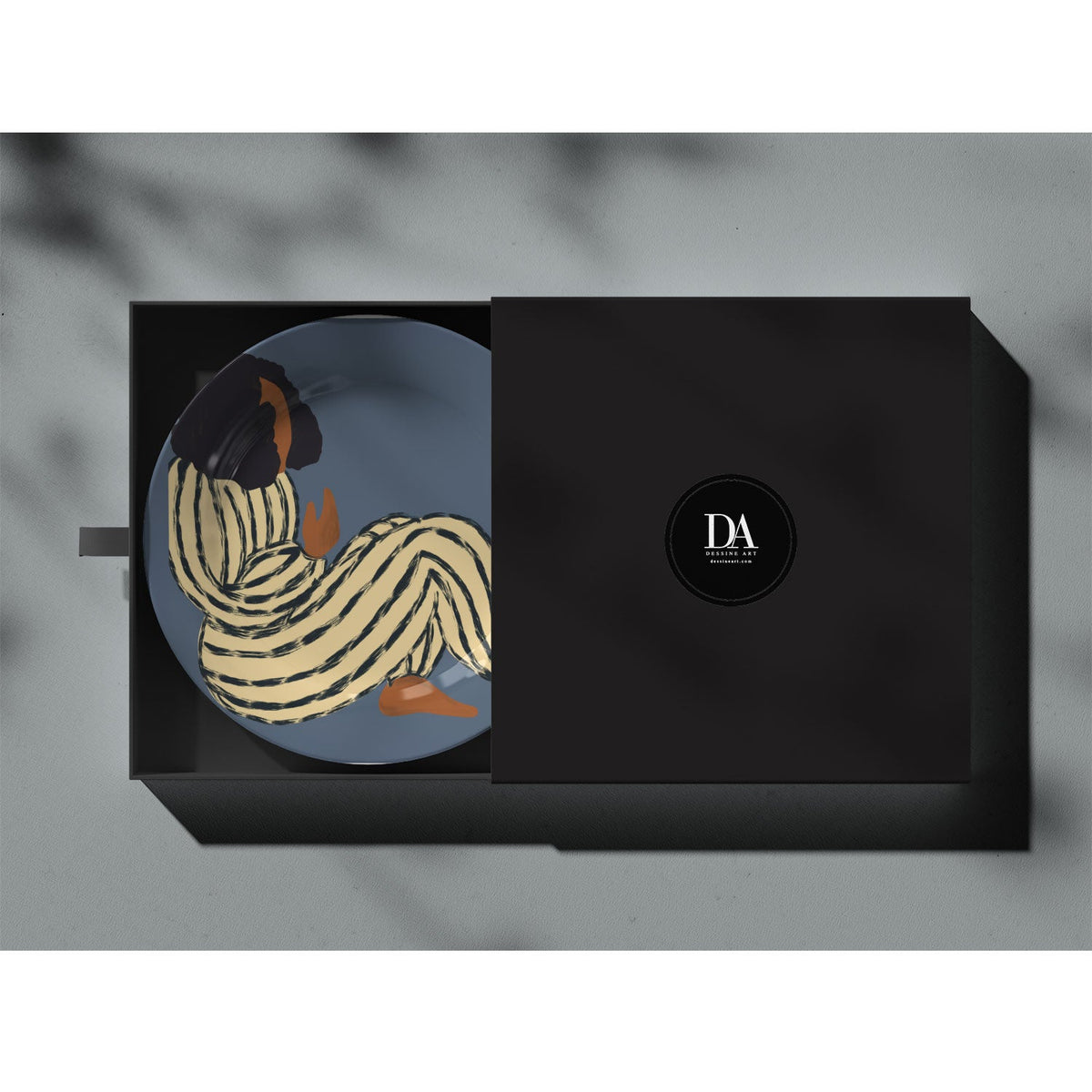 Feelings Minimalist Art, Decor Art Plates