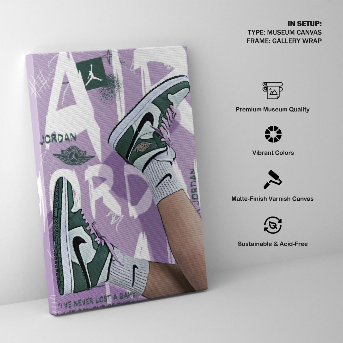 Air Jordan, Nike Shoes, Pop Art Painting