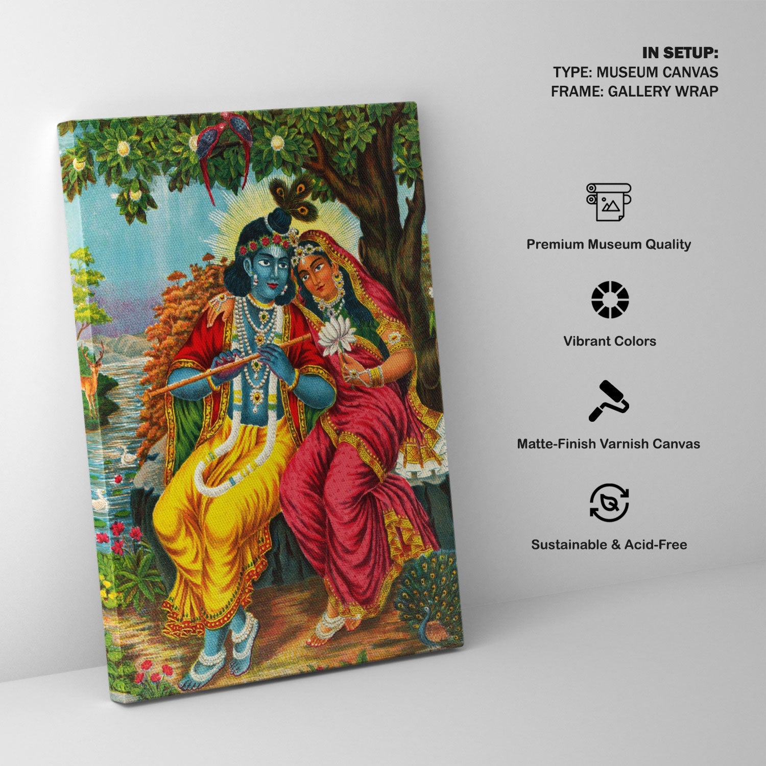 Radha Raja Raja Ravi Varma Krishna Paintings