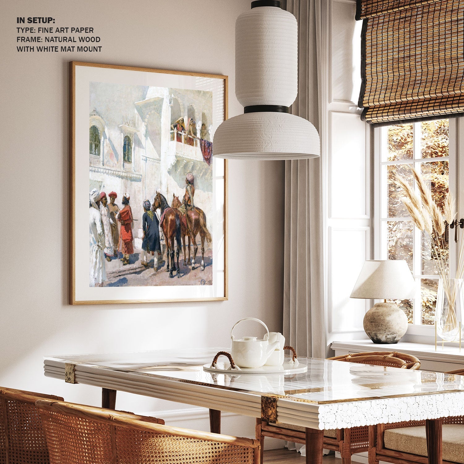 Before The Hunt Painting & Wall Art Print by Edwin Lord Weeks - Dessine Art