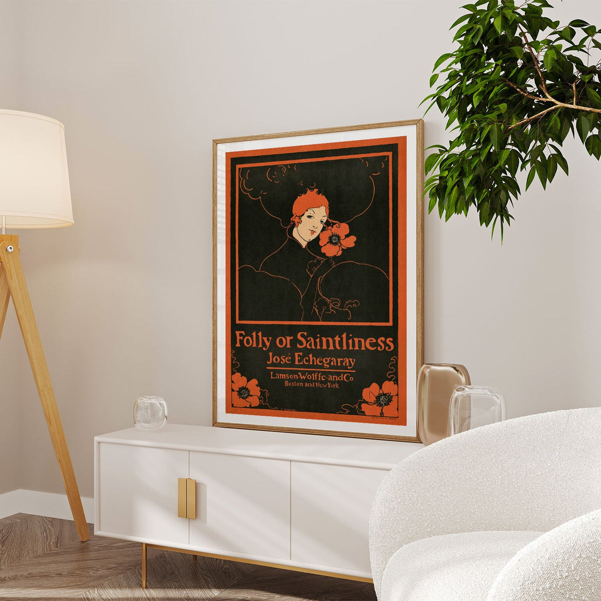 Folly or Saintliness Art Nouveau