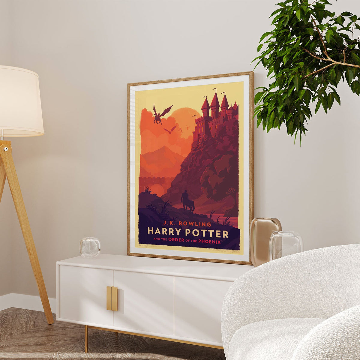 Harry Potter and the Order of the Phoenix (2007) Movie Poster Art