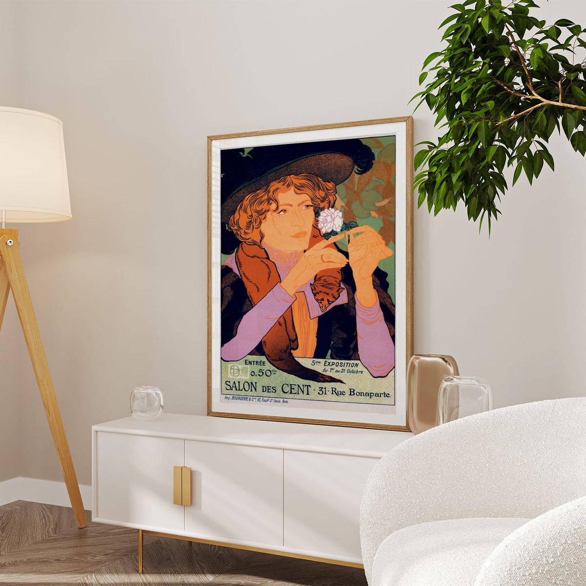 Poster for the Salon Art Nouveau