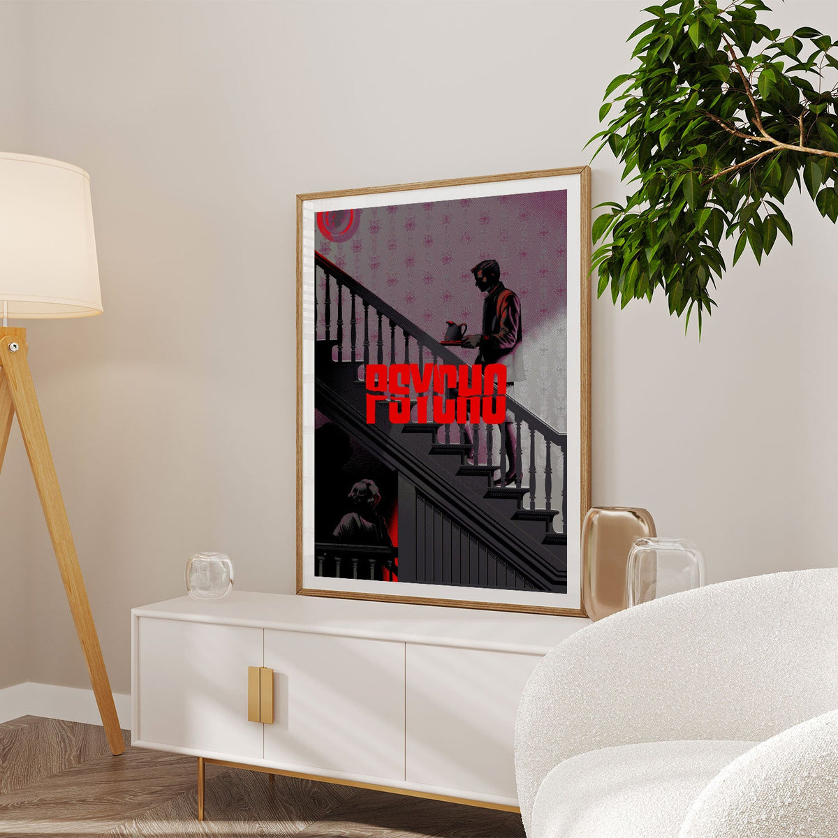 Psycho (1960) Movie Poster Art 1