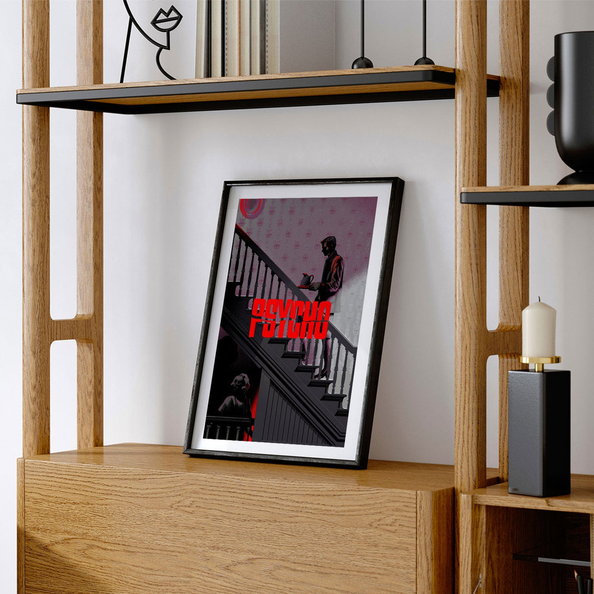Psycho (1960) Movie Poster Art 1