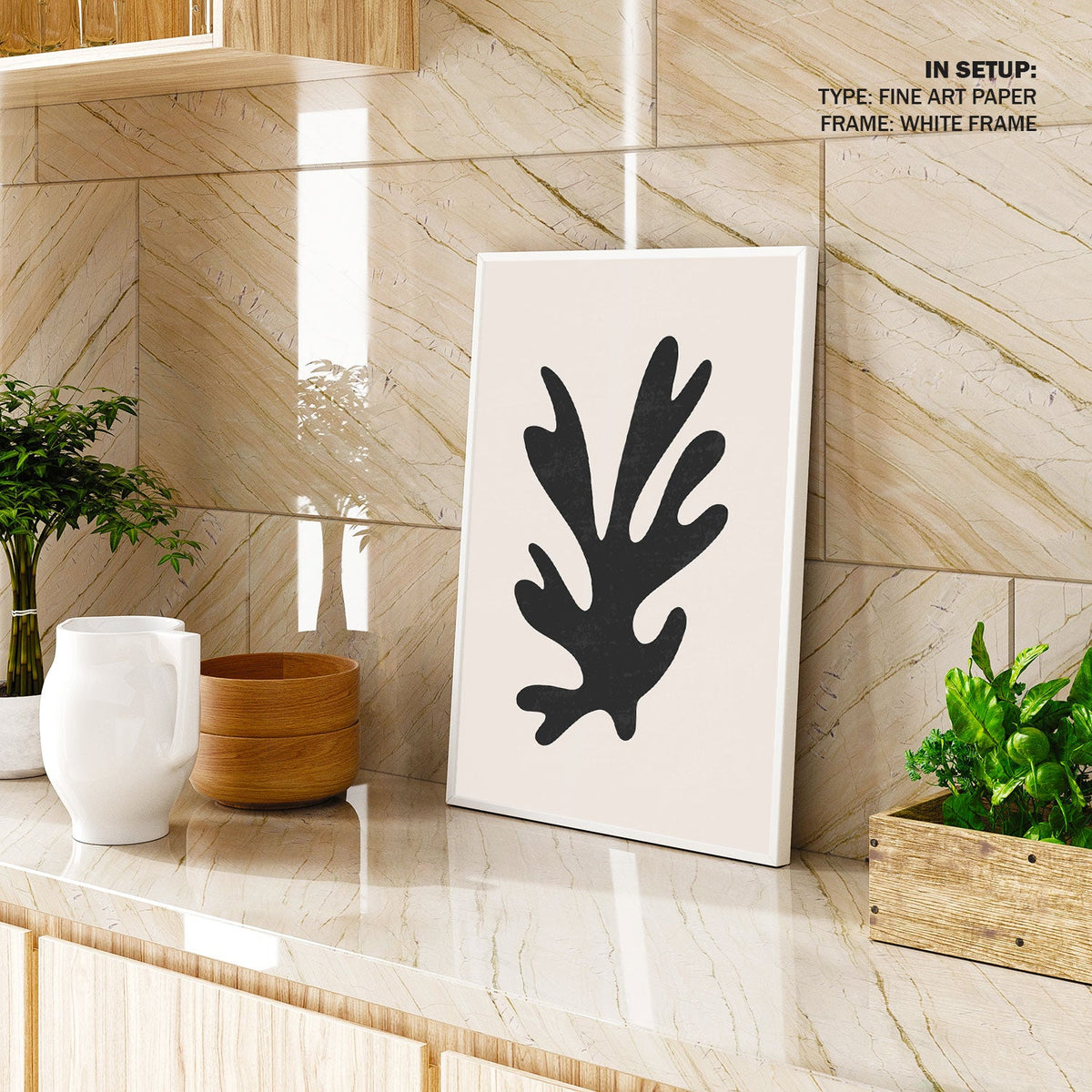 Henri Matisse Style II, Minimalist Art Painting