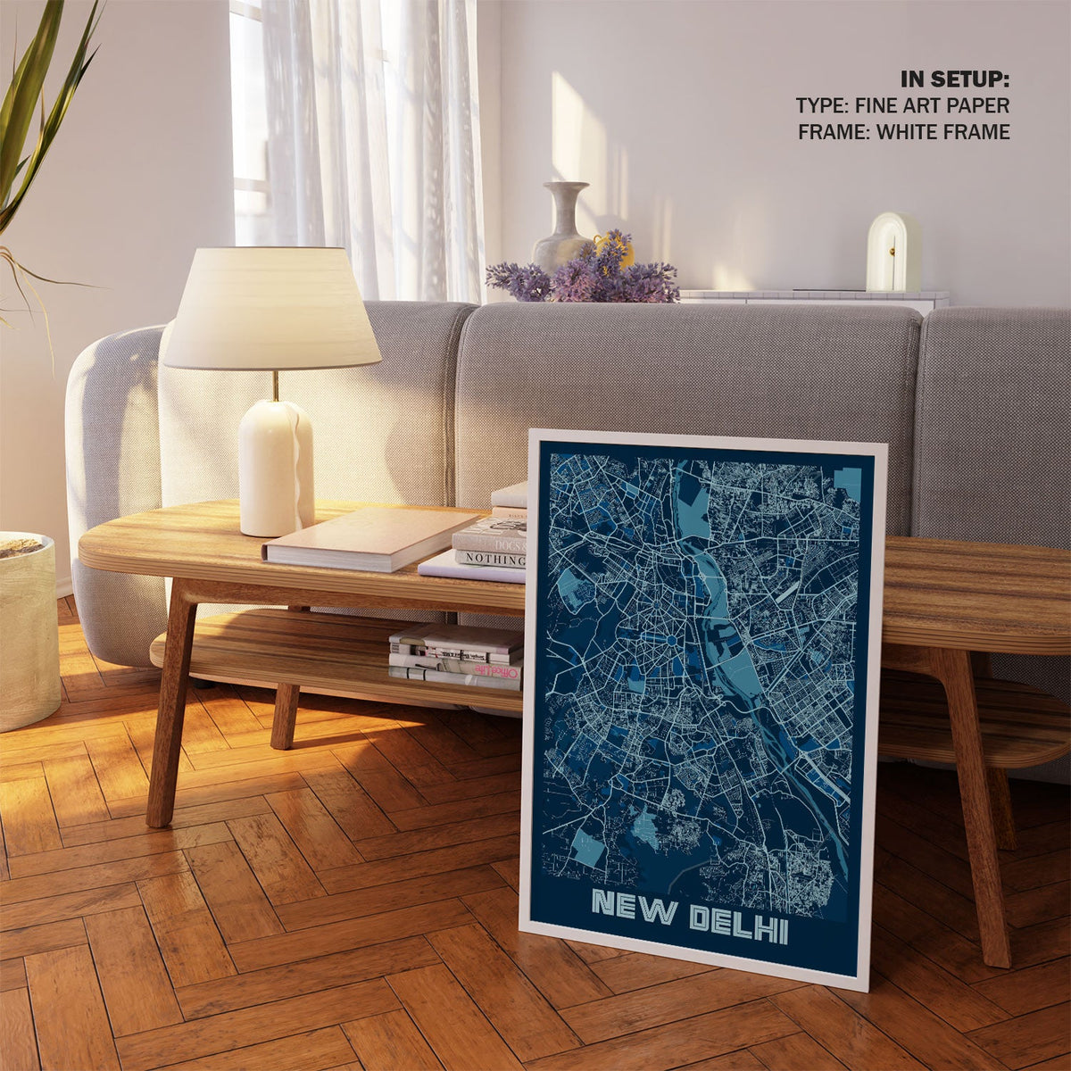 New Delhi-India City Map