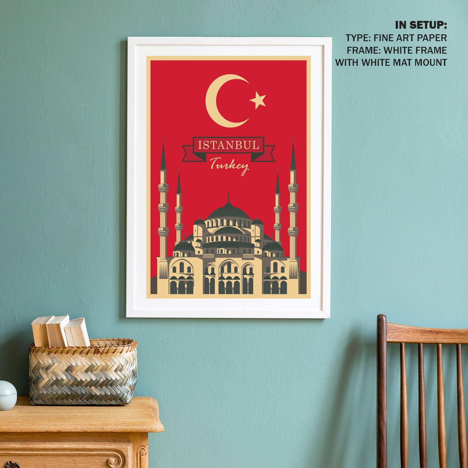 Buy Turkey Travel Poster Art & Prints Online India at Best Price ...