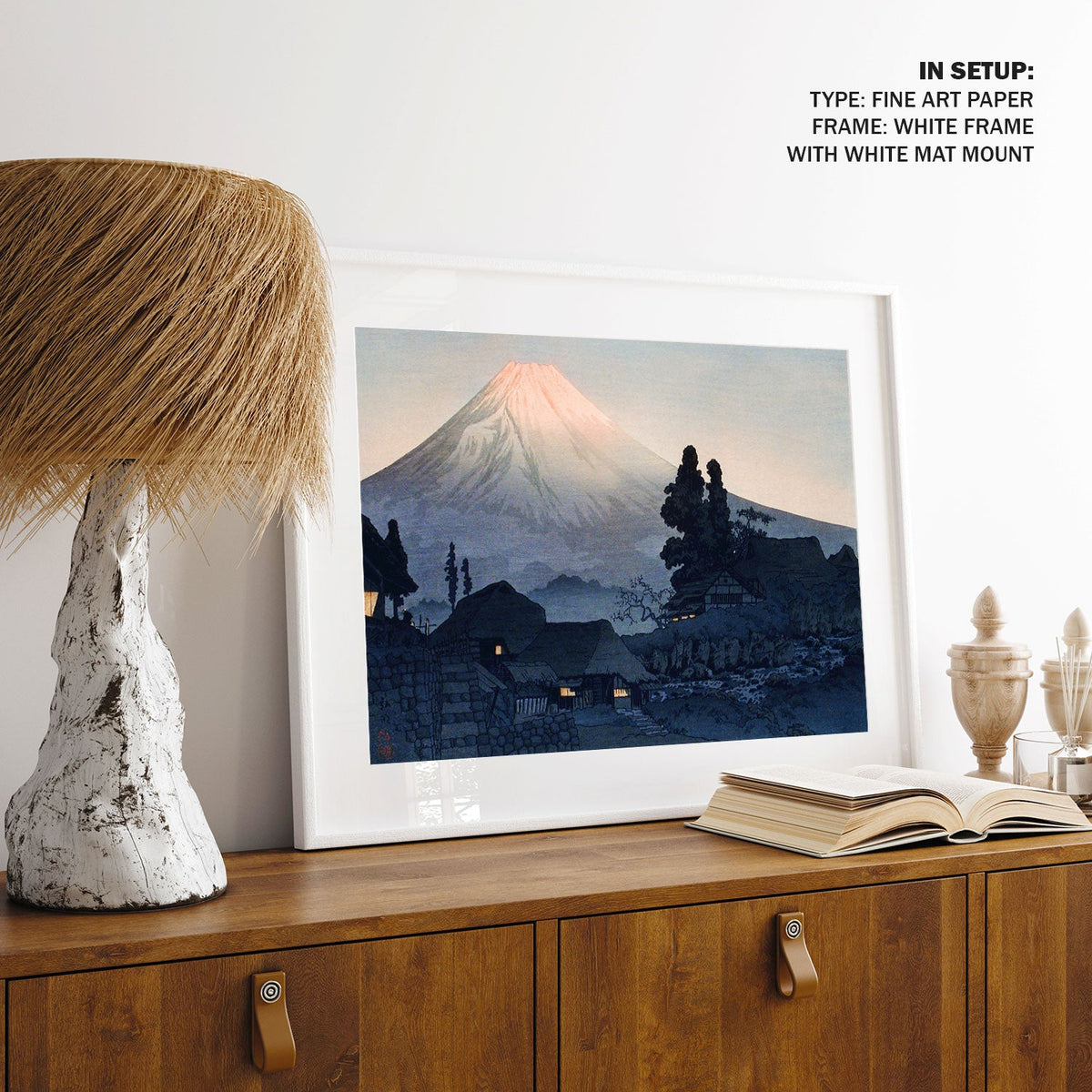 Mount Fuji From Mizukubo by Hiroaki Takahashi, Japanese Art Painting