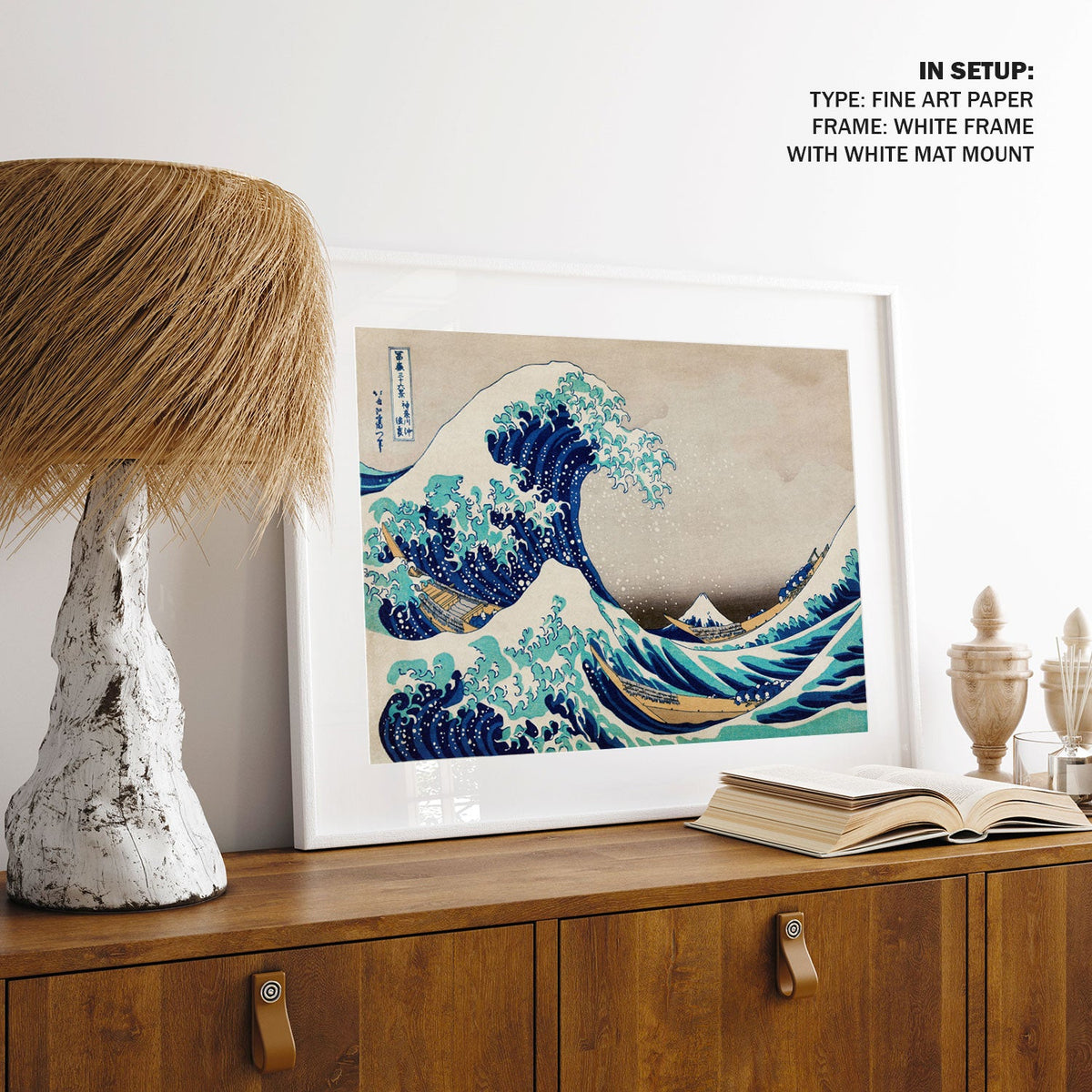 The Great Wave off Kanagawa, Japanese Art Painting