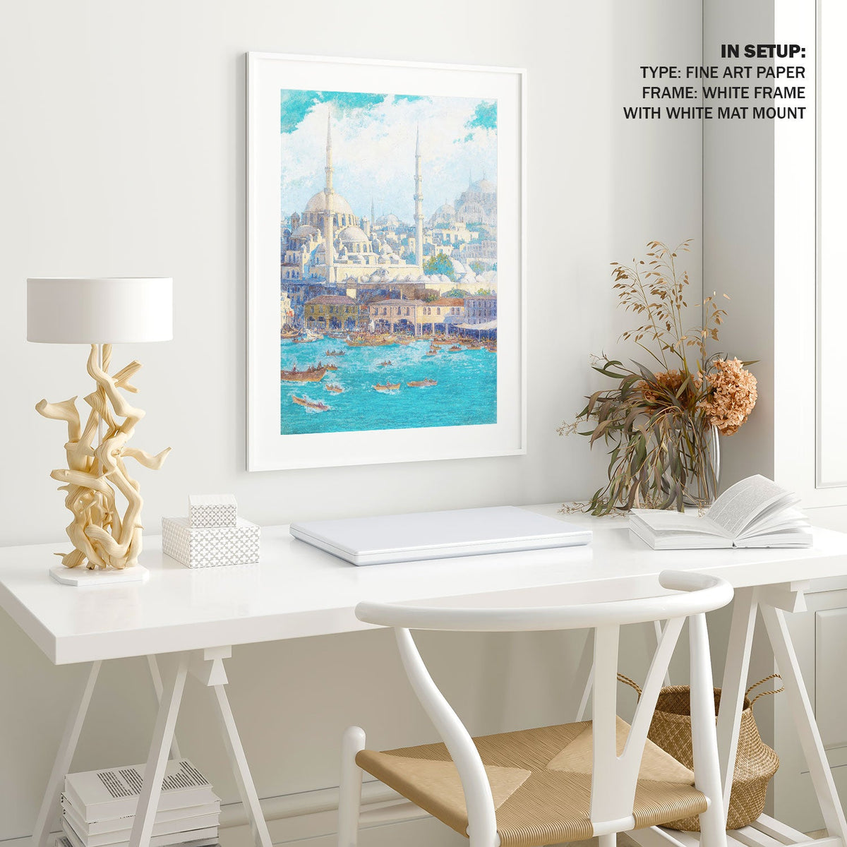 A View of Istanbul, Turkish Art Painting