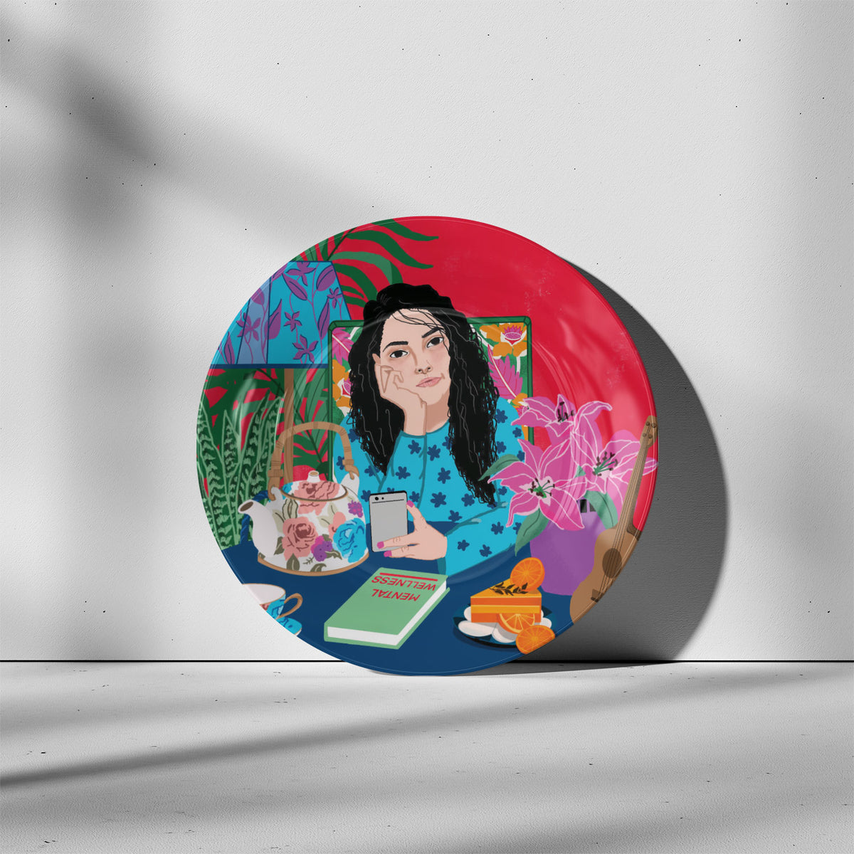 Sunday Evenings, Decor Art Plates