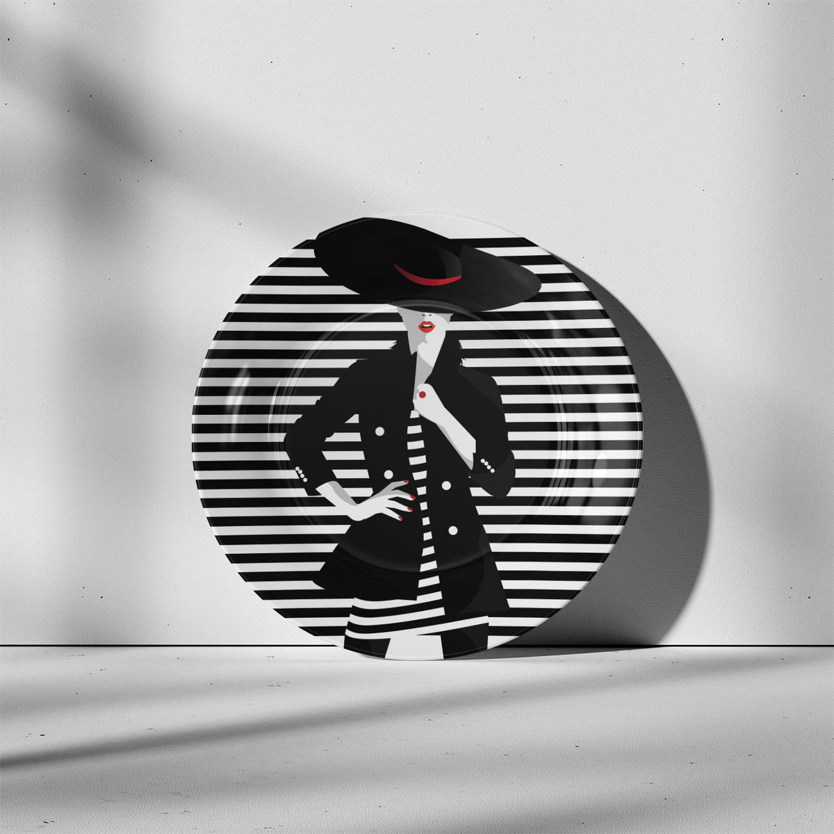 Edgy Style, Decor Art Plates