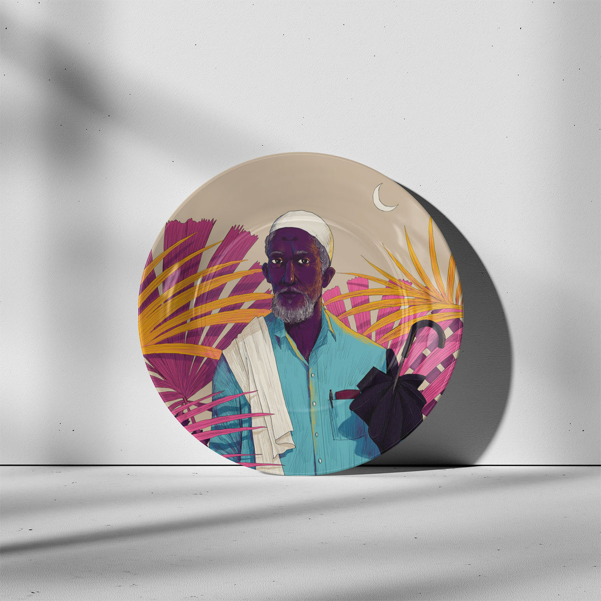 Moosa, Decorative Art Plates