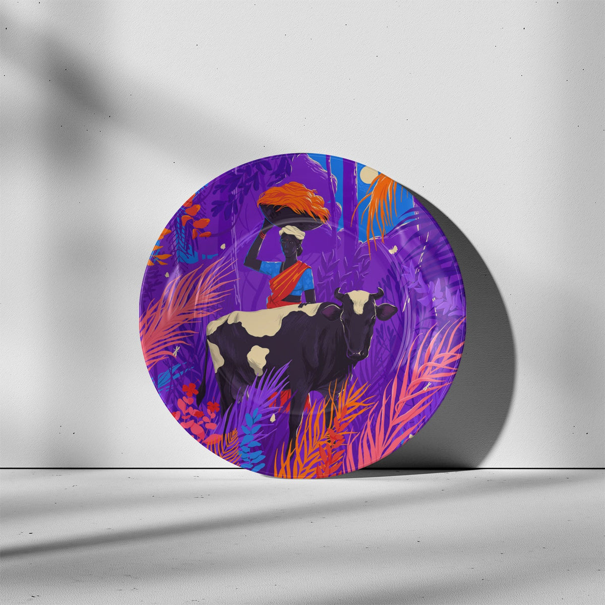 Stand with Farmers, Decorative Art Plates